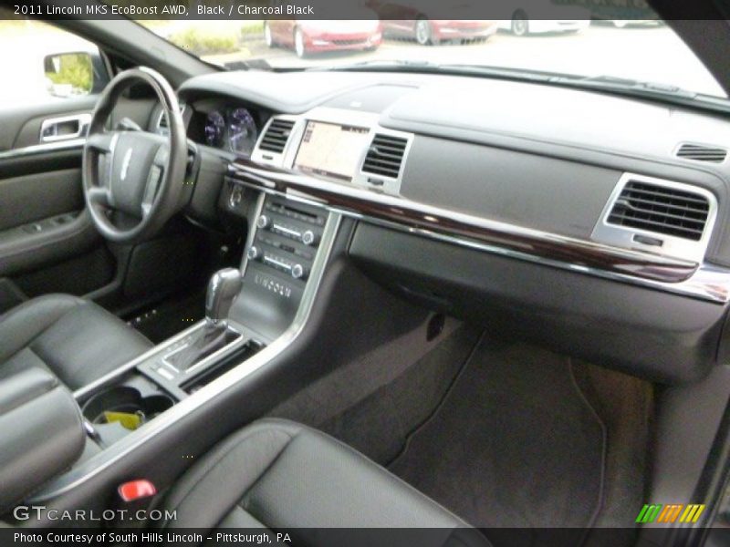 Black / Charcoal Black 2011 Lincoln MKS EcoBoost AWD