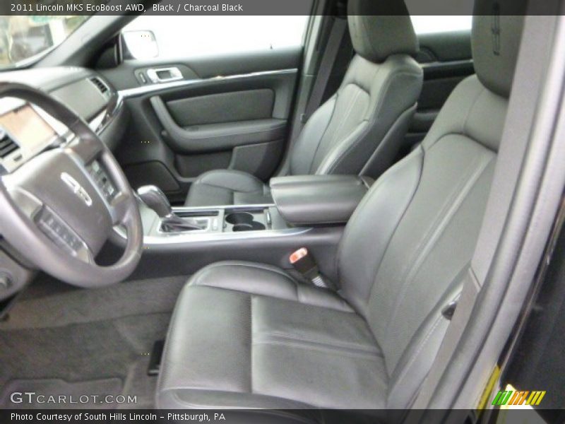 Black / Charcoal Black 2011 Lincoln MKS EcoBoost AWD