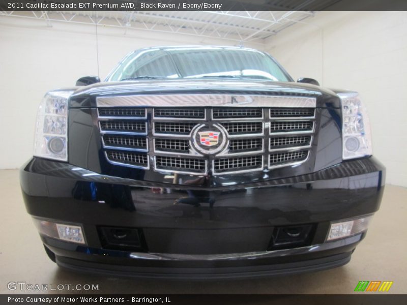 Black Raven / Ebony/Ebony 2011 Cadillac Escalade EXT Premium AWD