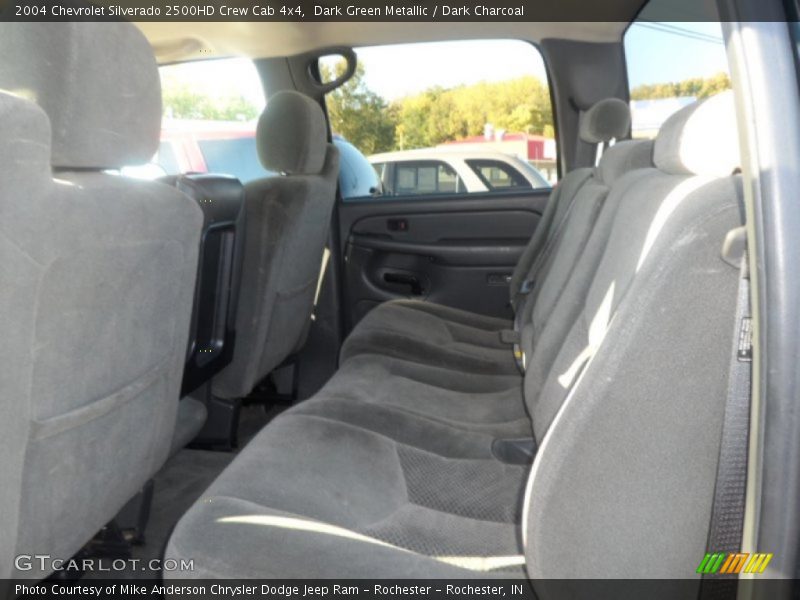 Dark Green Metallic / Dark Charcoal 2004 Chevrolet Silverado 2500HD Crew Cab 4x4