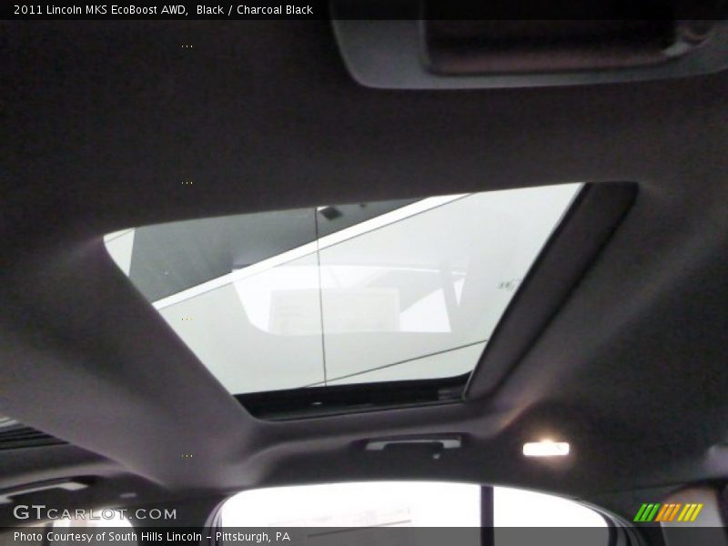 Black / Charcoal Black 2011 Lincoln MKS EcoBoost AWD