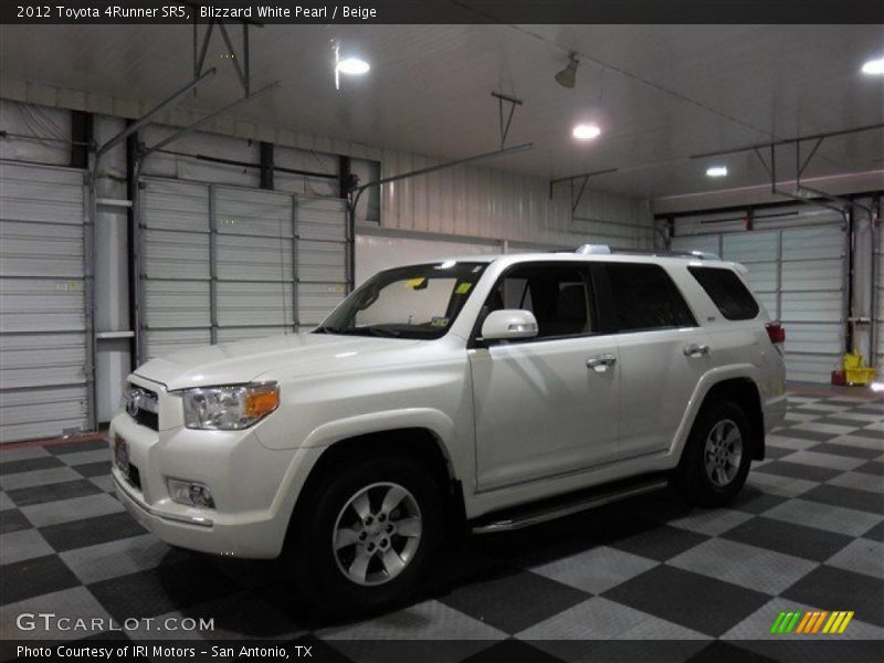 Blizzard White Pearl / Beige 2012 Toyota 4Runner SR5