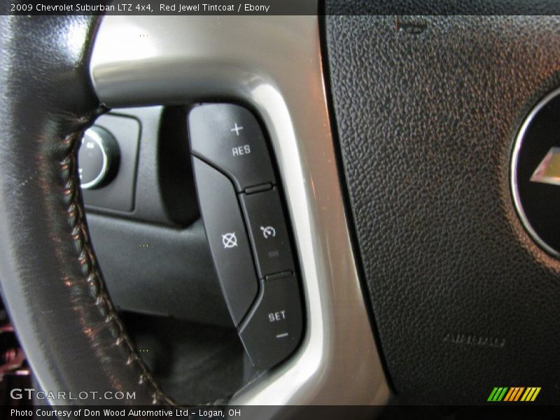 Red Jewel Tintcoat / Ebony 2009 Chevrolet Suburban LTZ 4x4