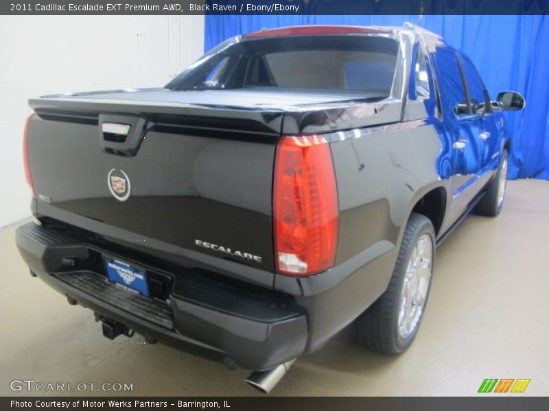 Black Raven / Ebony/Ebony 2011 Cadillac Escalade EXT Premium AWD