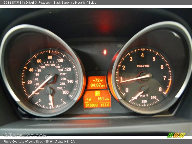  2011 Z4 sDrive30i Roadster sDrive30i Roadster Gauges