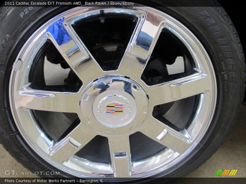 Black Raven / Ebony/Ebony 2011 Cadillac Escalade EXT Premium AWD