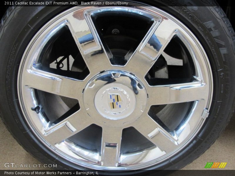 Black Raven / Ebony/Ebony 2011 Cadillac Escalade EXT Premium AWD