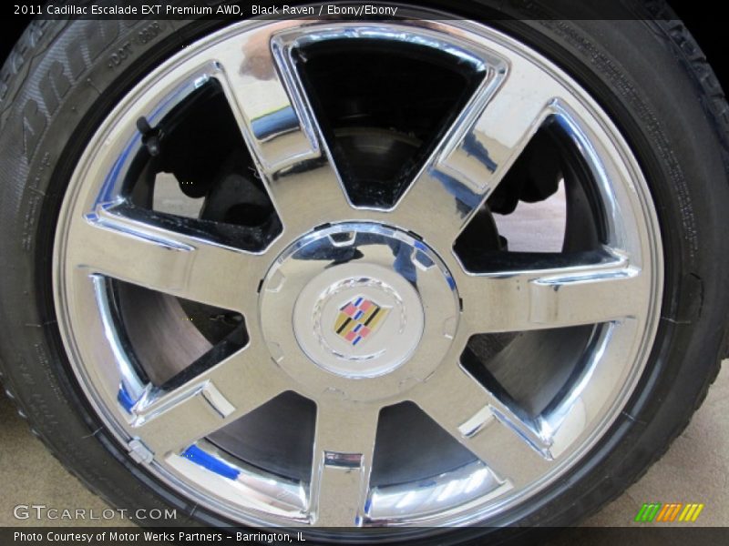 Black Raven / Ebony/Ebony 2011 Cadillac Escalade EXT Premium AWD
