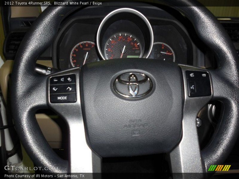 Blizzard White Pearl / Beige 2012 Toyota 4Runner SR5