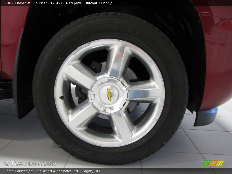 Red Jewel Tintcoat / Ebony 2009 Chevrolet Suburban LTZ 4x4