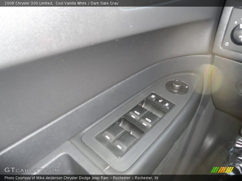 Cool Vanilla White / Dark Slate Gray 2008 Chrysler 300 Limited