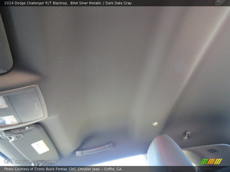 Billet Silver Metallic / Dark Slate Gray 2014 Dodge Challenger R/T Blacktop