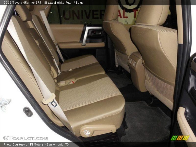 Blizzard White Pearl / Beige 2012 Toyota 4Runner SR5