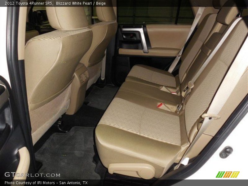 Blizzard White Pearl / Beige 2012 Toyota 4Runner SR5