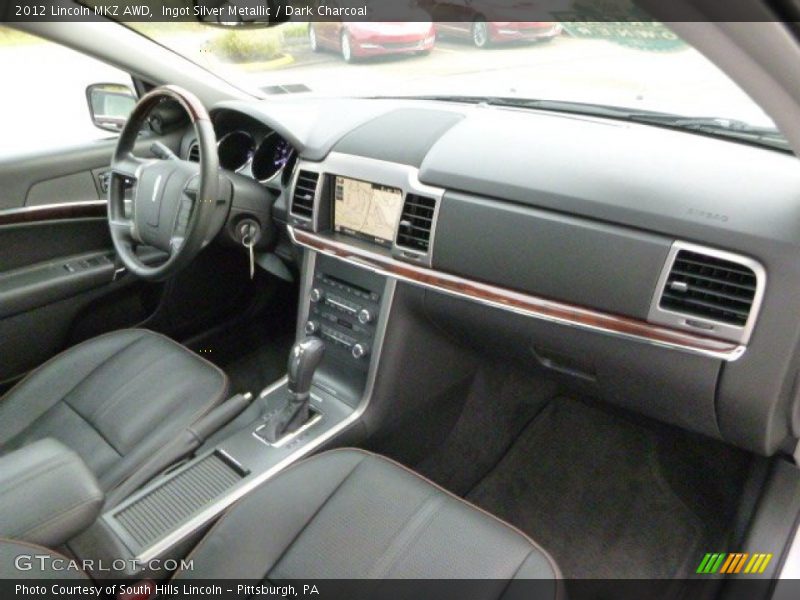 Ingot Silver Metallic / Dark Charcoal 2012 Lincoln MKZ AWD