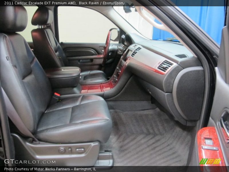 Black Raven / Ebony/Ebony 2011 Cadillac Escalade EXT Premium AWD