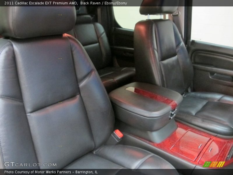Black Raven / Ebony/Ebony 2011 Cadillac Escalade EXT Premium AWD