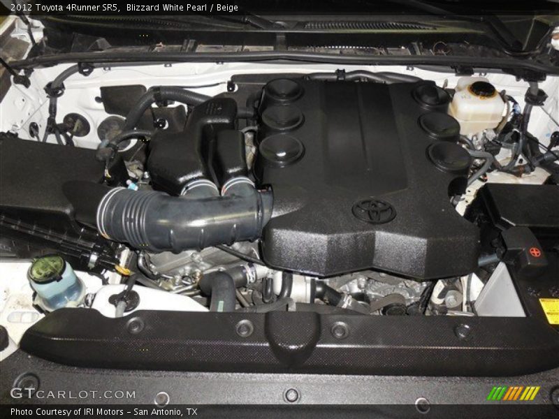 Blizzard White Pearl / Beige 2012 Toyota 4Runner SR5