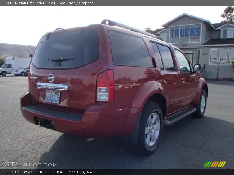 Red Brick / Graphite 2012 Nissan Pathfinder S 4x4