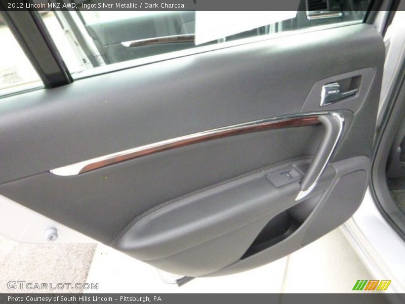 Ingot Silver Metallic / Dark Charcoal 2012 Lincoln MKZ AWD