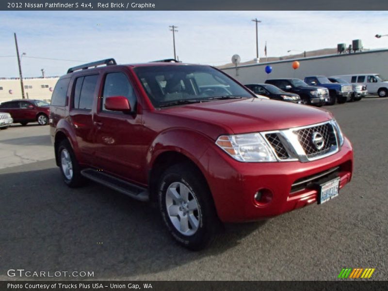 Red Brick / Graphite 2012 Nissan Pathfinder S 4x4