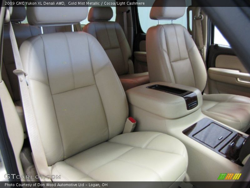 Gold Mist Metallic / Cocoa/Light Cashmere 2009 GMC Yukon XL Denali AWD