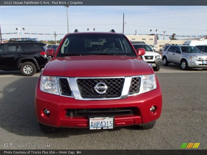 Red Brick / Graphite 2012 Nissan Pathfinder S 4x4