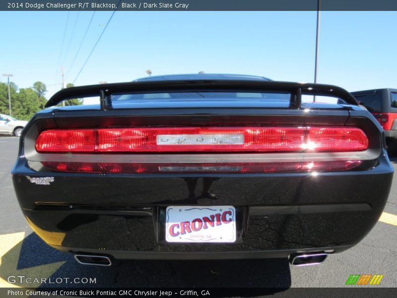 Black / Dark Slate Gray 2014 Dodge Challenger R/T Blacktop