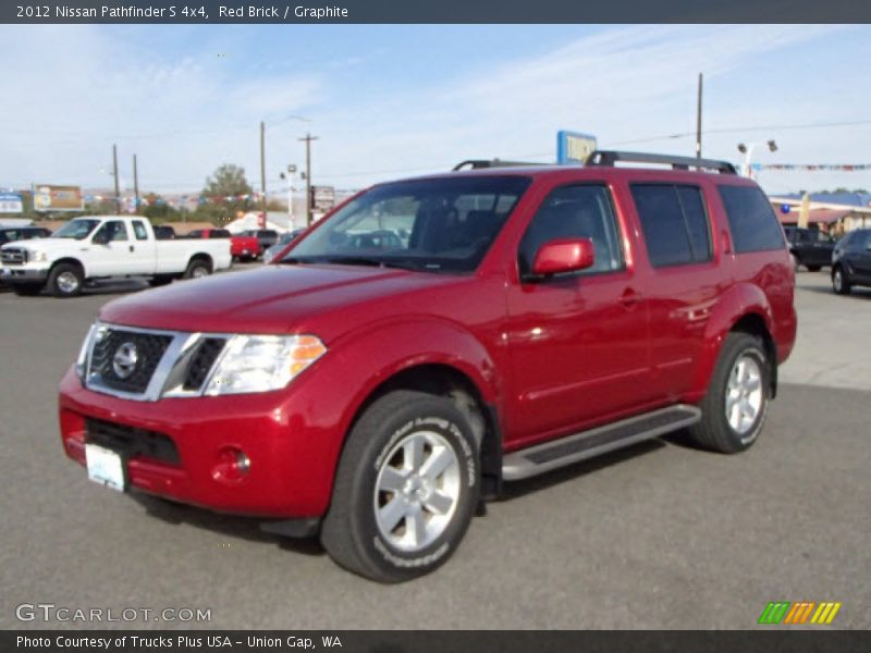 Red Brick / Graphite 2012 Nissan Pathfinder S 4x4