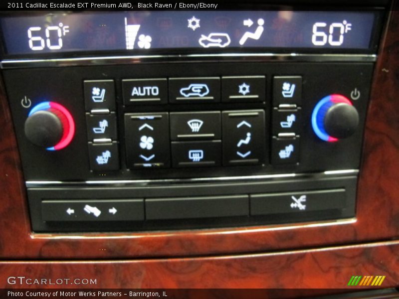 Black Raven / Ebony/Ebony 2011 Cadillac Escalade EXT Premium AWD