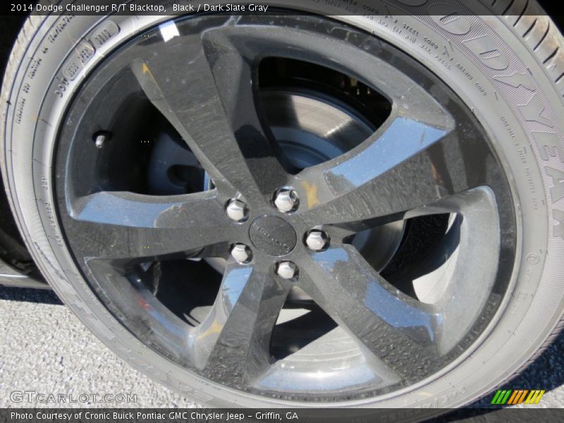  2014 Challenger R/T Blacktop Wheel