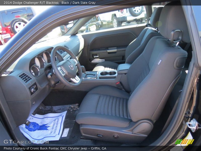 Black / Dark Slate Gray 2014 Dodge Challenger R/T Blacktop