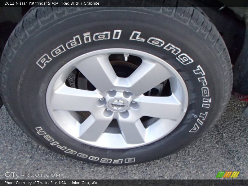 Red Brick / Graphite 2012 Nissan Pathfinder S 4x4