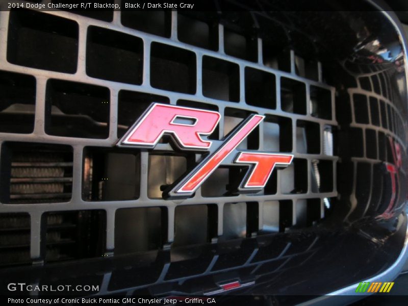 Black / Dark Slate Gray 2014 Dodge Challenger R/T Blacktop