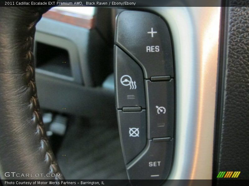 Black Raven / Ebony/Ebony 2011 Cadillac Escalade EXT Premium AWD