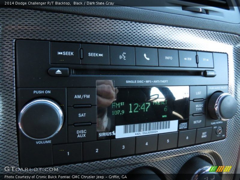 Audio System of 2014 Challenger R/T Blacktop