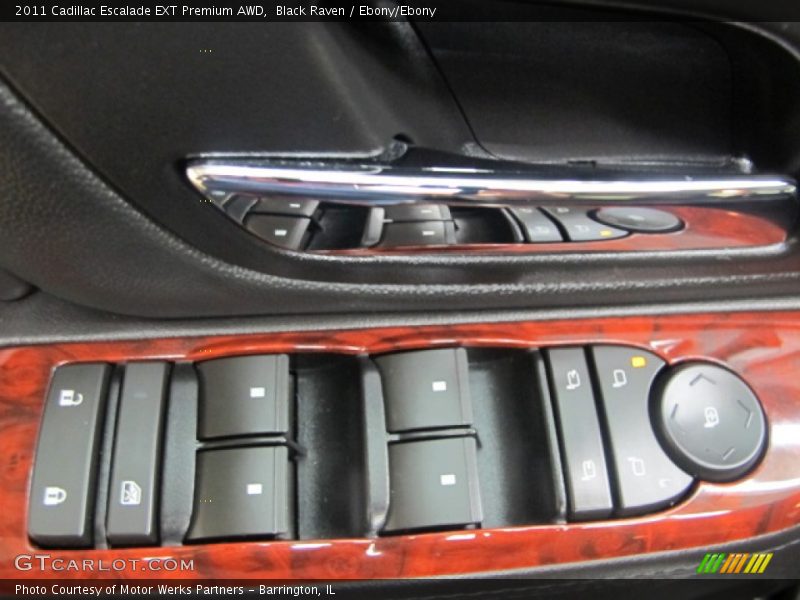Black Raven / Ebony/Ebony 2011 Cadillac Escalade EXT Premium AWD