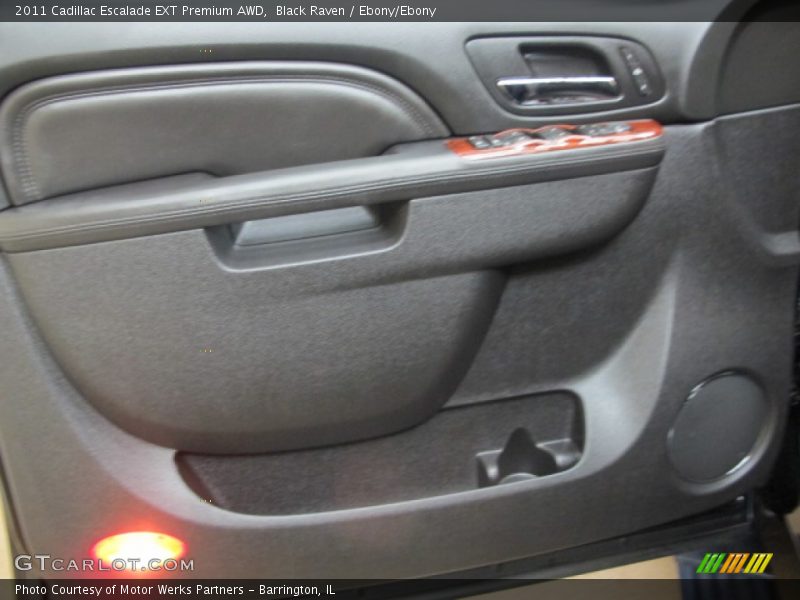 Black Raven / Ebony/Ebony 2011 Cadillac Escalade EXT Premium AWD