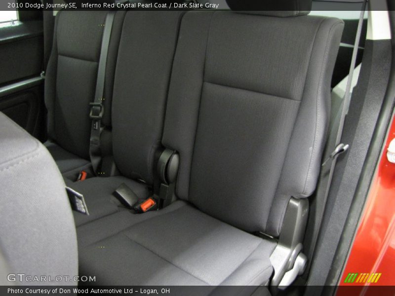 Inferno Red Crystal Pearl Coat / Dark Slate Gray 2010 Dodge Journey SE