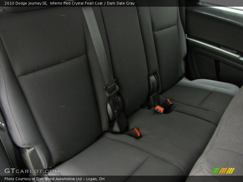 Inferno Red Crystal Pearl Coat / Dark Slate Gray 2010 Dodge Journey SE
