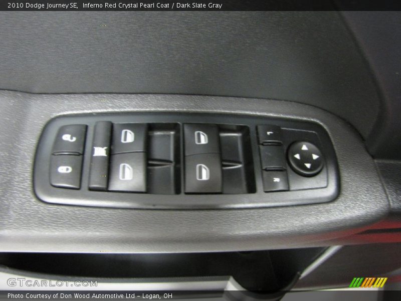 Inferno Red Crystal Pearl Coat / Dark Slate Gray 2010 Dodge Journey SE