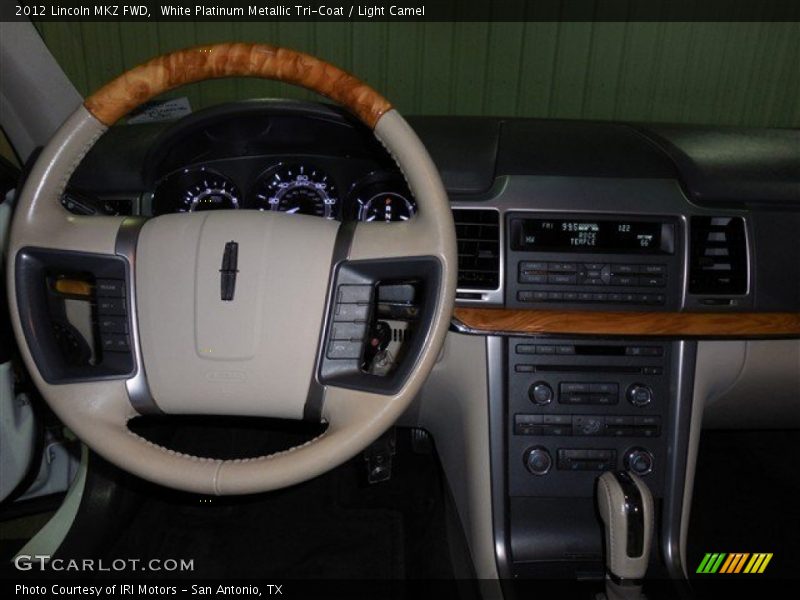 White Platinum Metallic Tri-Coat / Light Camel 2012 Lincoln MKZ FWD
