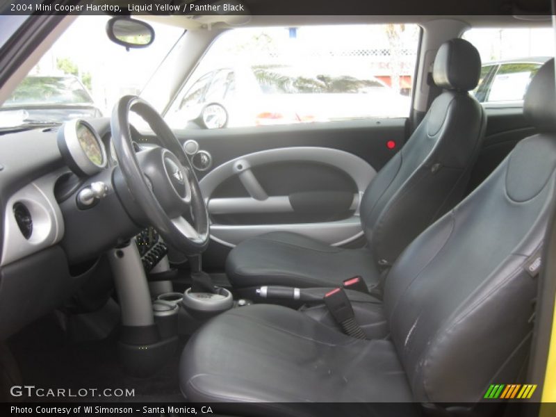 Liquid Yellow / Panther Black 2004 Mini Cooper Hardtop