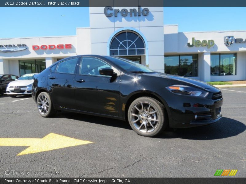 Pitch Black / Black 2013 Dodge Dart SXT