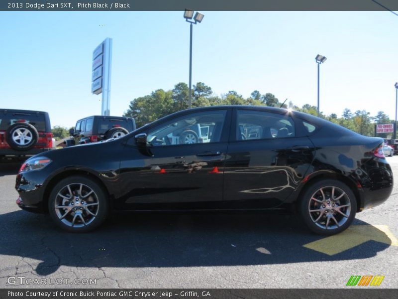Pitch Black / Black 2013 Dodge Dart SXT
