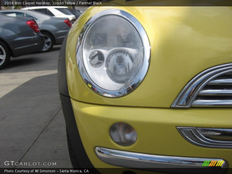 Liquid Yellow / Panther Black 2004 Mini Cooper Hardtop