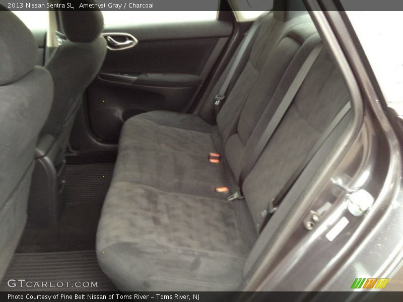 Amethyst Gray / Charcoal 2013 Nissan Sentra SL