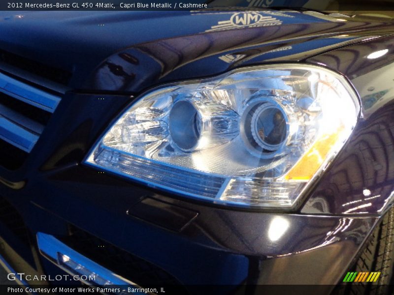 Capri Blue Metallic / Cashmere 2012 Mercedes-Benz GL 450 4Matic