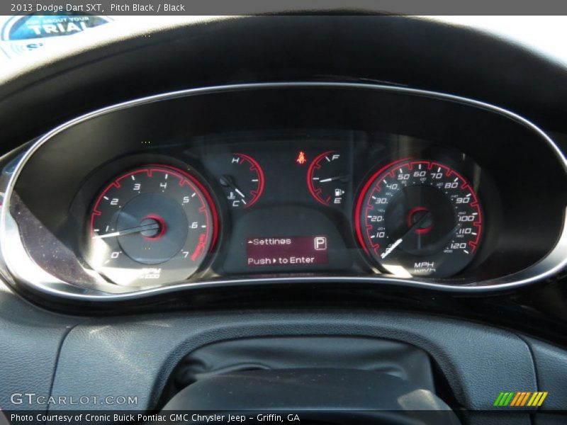 Pitch Black / Black 2013 Dodge Dart SXT