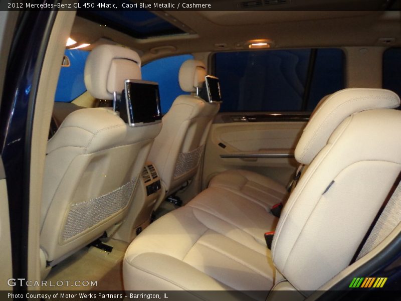Capri Blue Metallic / Cashmere 2012 Mercedes-Benz GL 450 4Matic